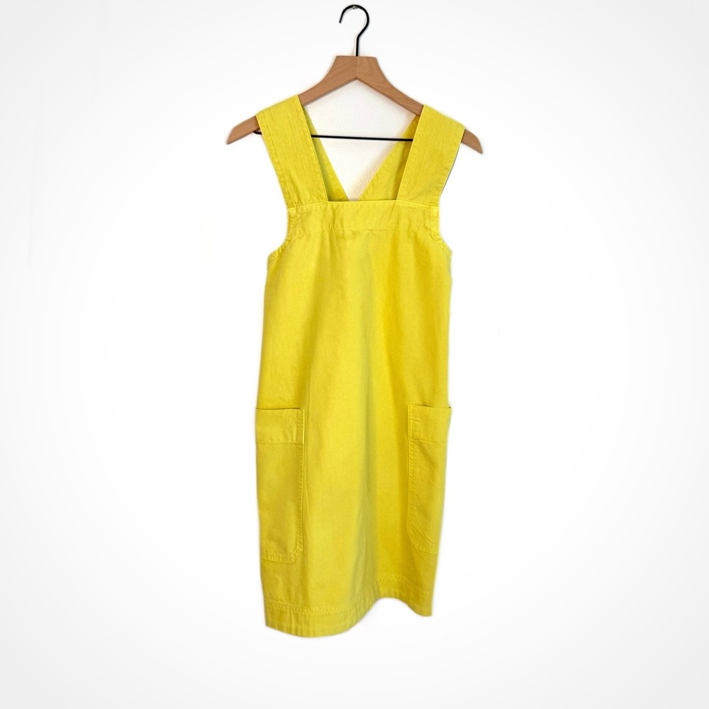 Everlane Overalls Yellow Dress | XS